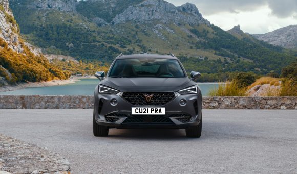 Front view of Cupra Formentor