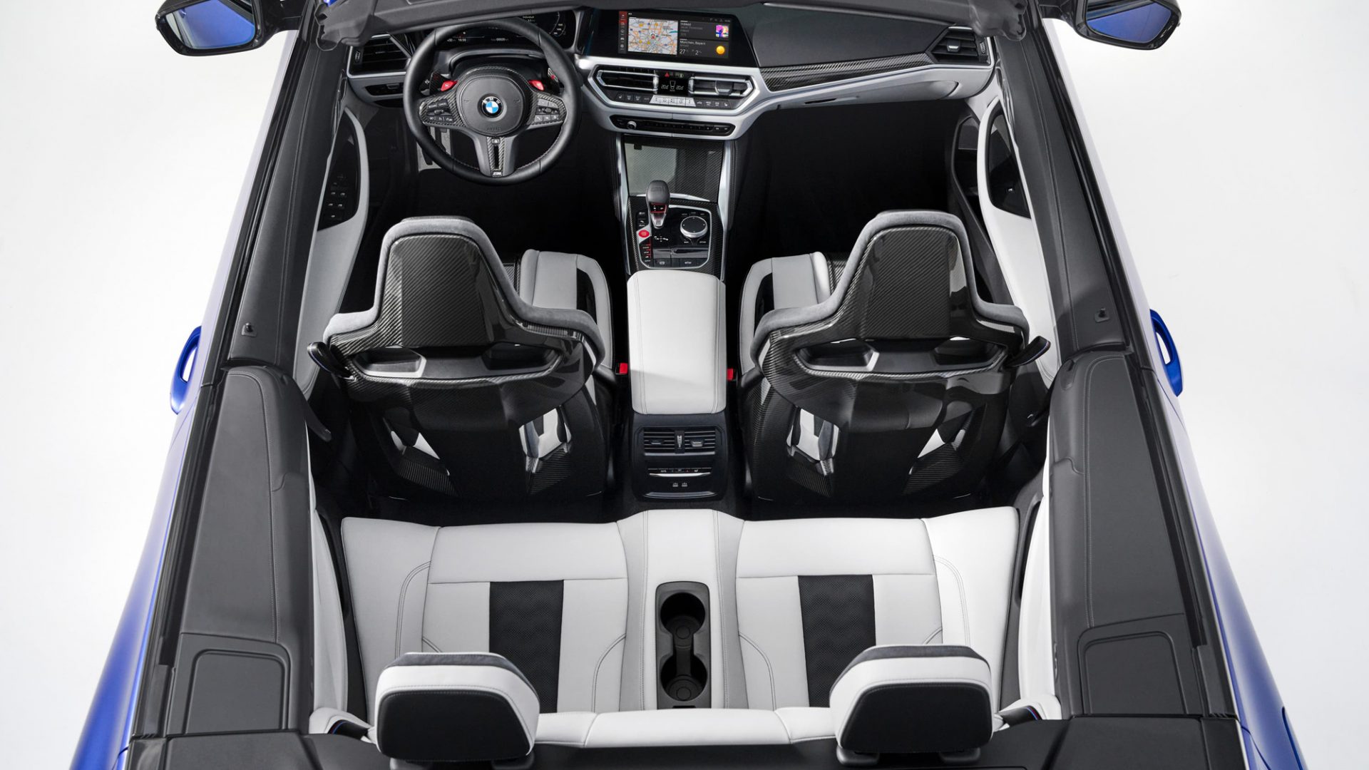 BMW M4 Convertible interior