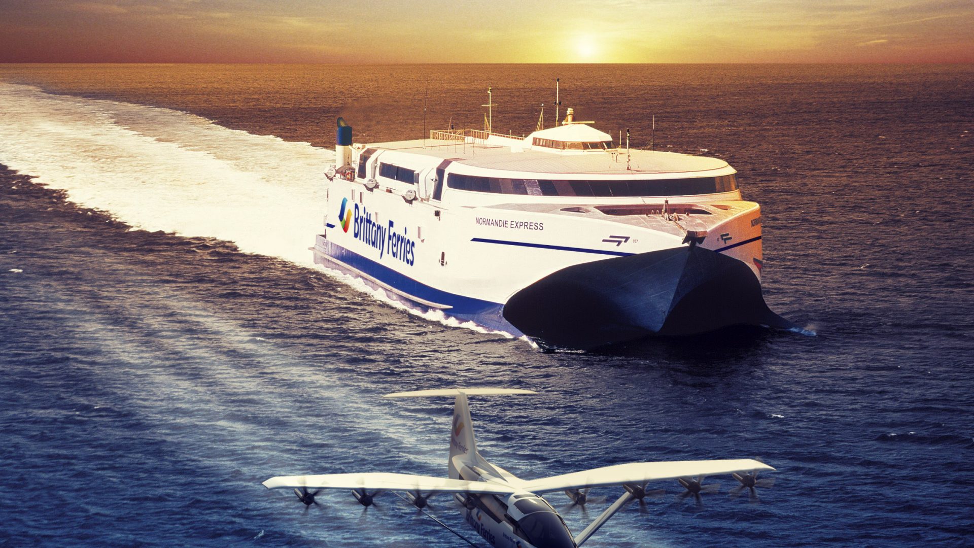 Flying ferries planned for Channel crossing