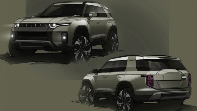 SsangYong electric SUV codenamed J100