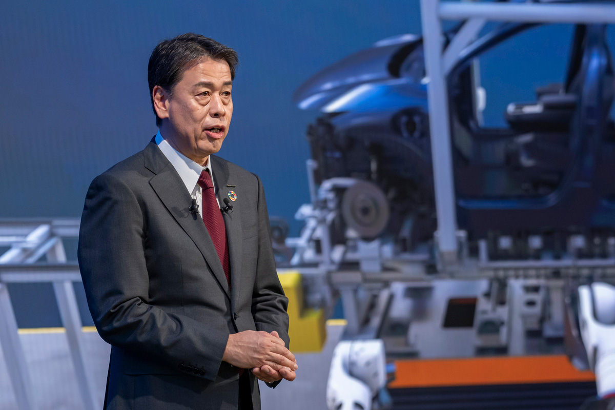 Makoto Uchida unveils Nissan's Arc Business Plan, 25 March 2024