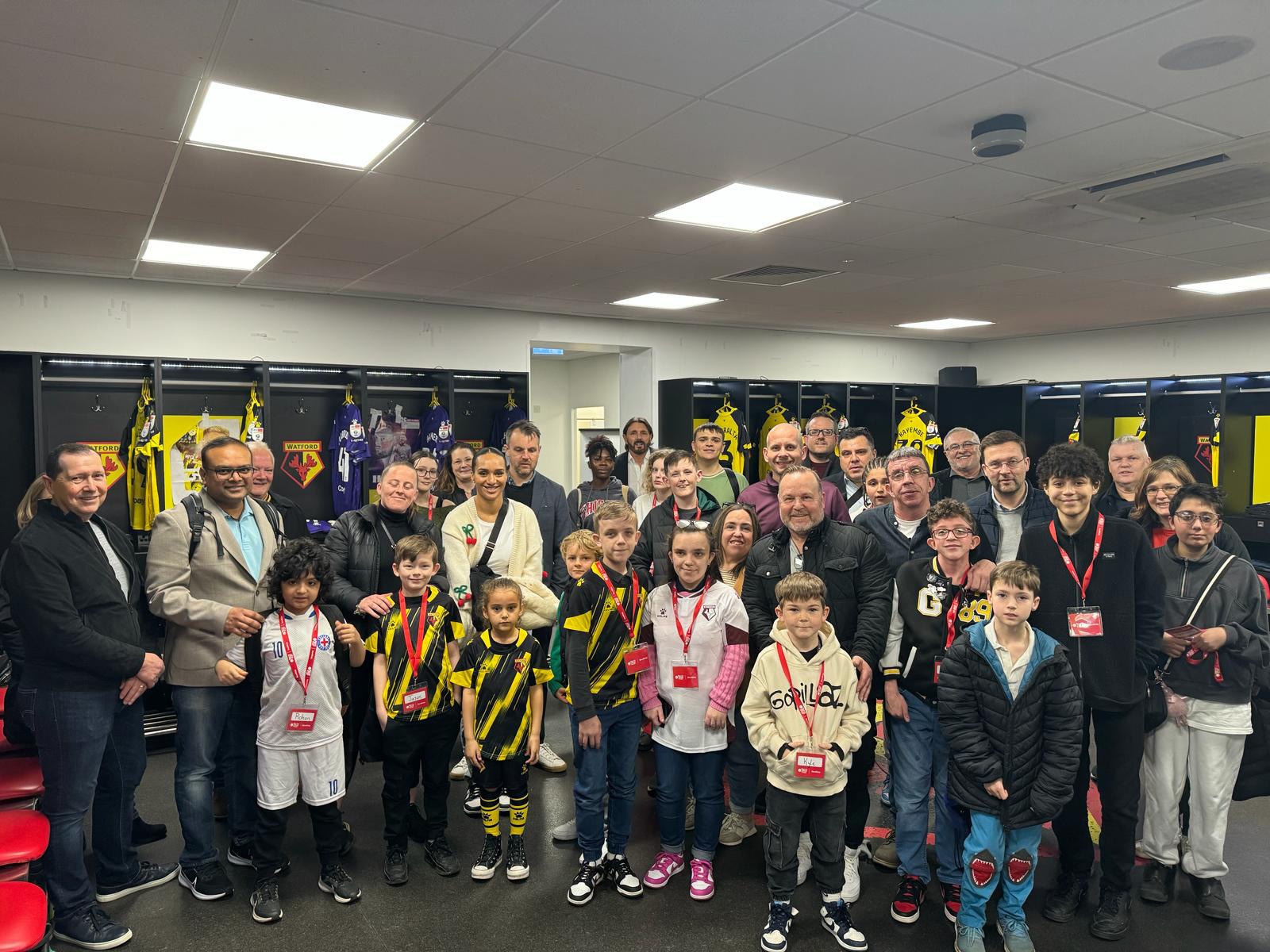 Alan Day Motor Group VIP day experience at Watford FC for disabled youngsters